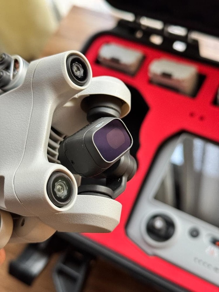 Dji Mini 3 Pro Drone Bundle With Controller Battery Flycam Quadcopter For