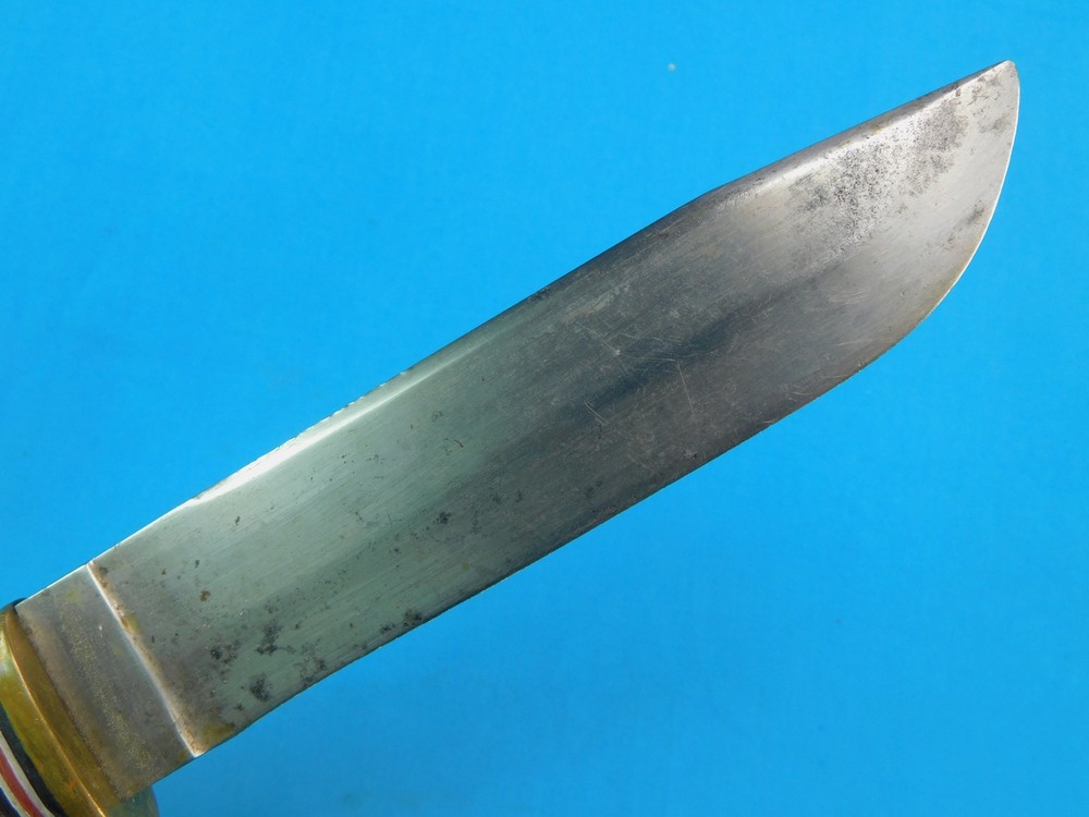 Vintage US Custom Made Handmade Large Fighting Knife