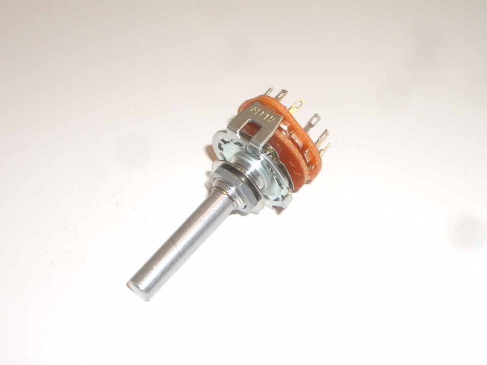 PHILMORE 30-15303 ROTARY SWITCH 3 POLE 3 POSITION OPEN FRAME BBM NON-SHORTING