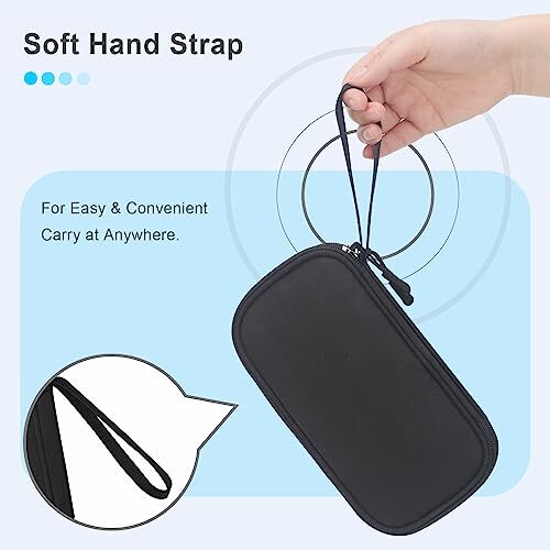 USB Flash Drive Case Thumb Drive Holder Case Organizer Portable Small Black