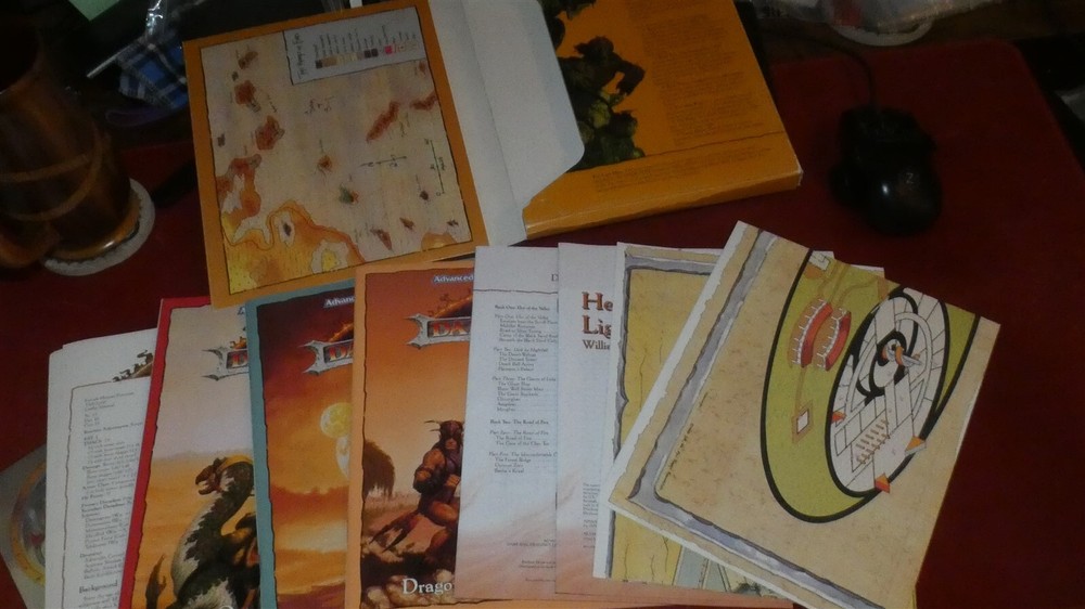 TSR AD&D: Dark Sun DSE1: Dragon's Crown box set: Complete