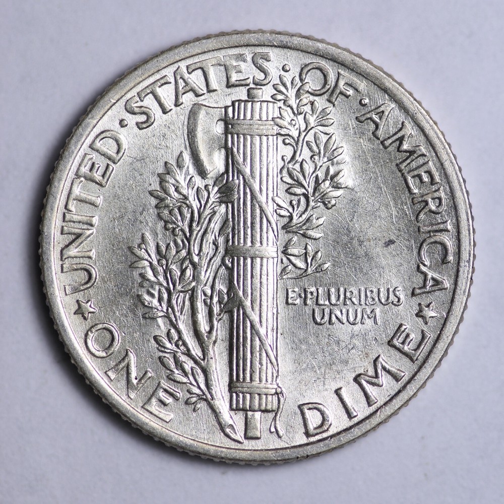 1942 Mercury Silver Dime UNC GREAT SHARP COIN B011 KM