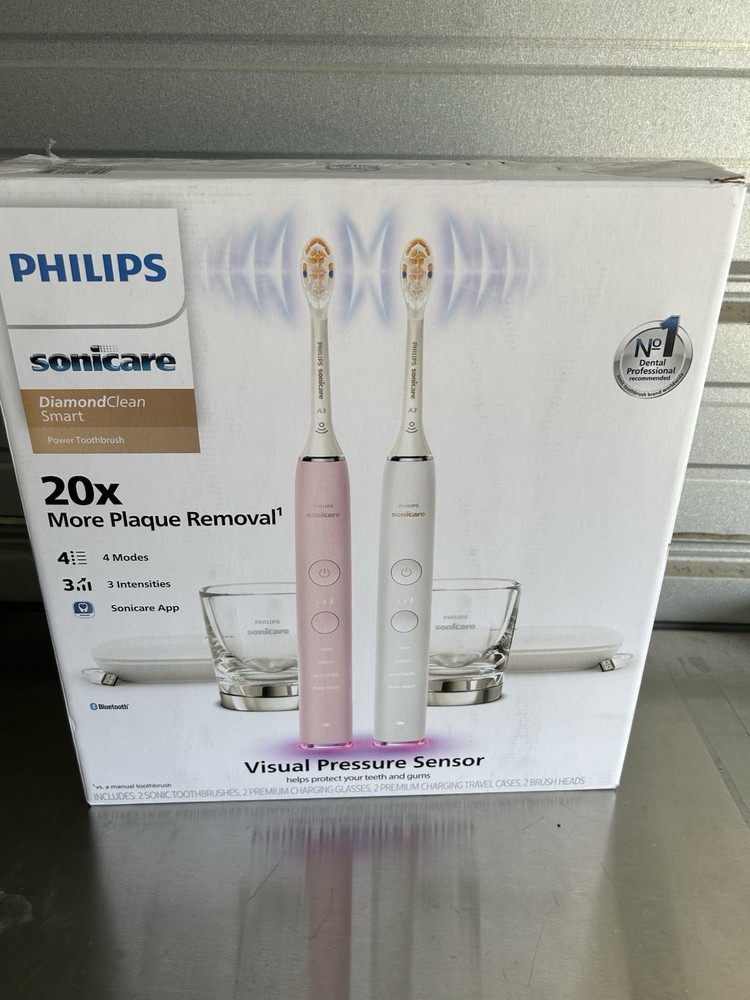 Philips Sonicare DiamondClean Smart 9300 Premium G3 2-Pack set