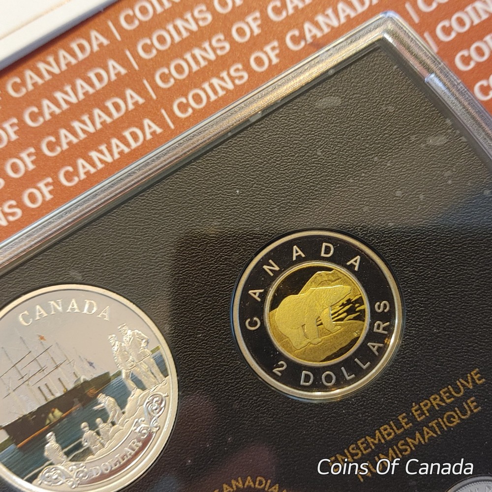 2016 Canada Special Edition Colored Silver Dollar Proof Set #coinsofcanada