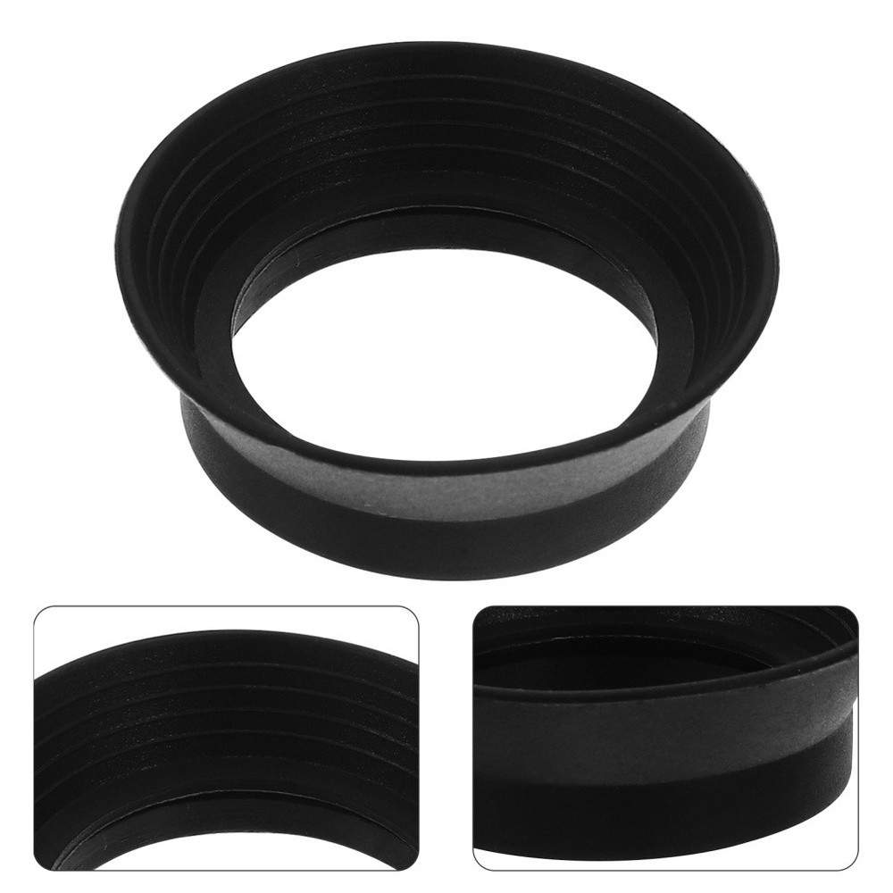 4pcs Rubber Microscope Eyepiece Cups For Stereo Telescope Accessories