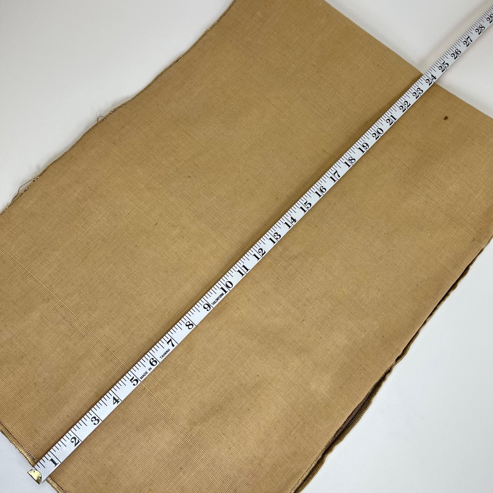 Vintage Asian Silk Hand Embroidered Textile 48 x 17 Panel Runner Pagoda Scene