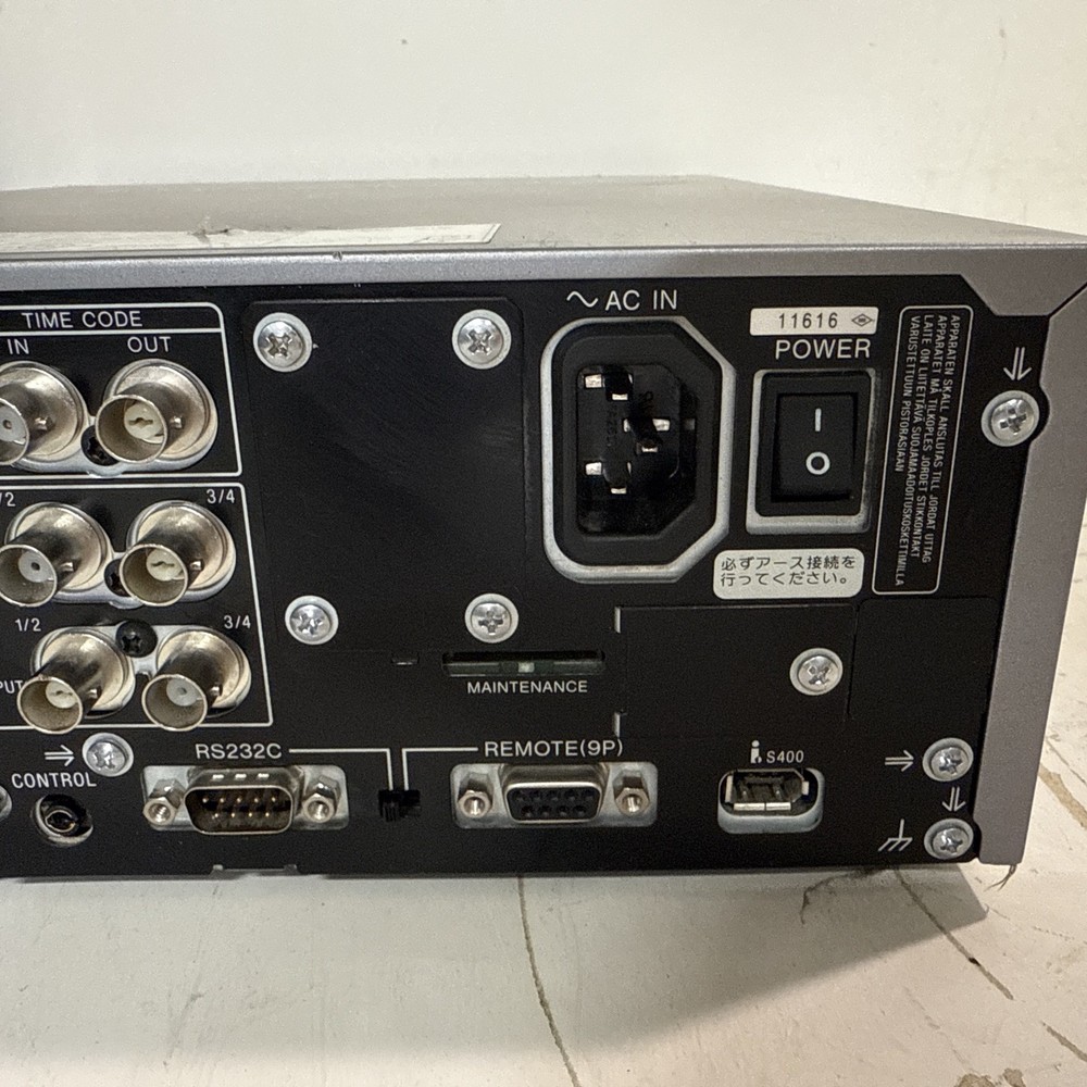 Sony PDW-F75 Professional Disk Recorder