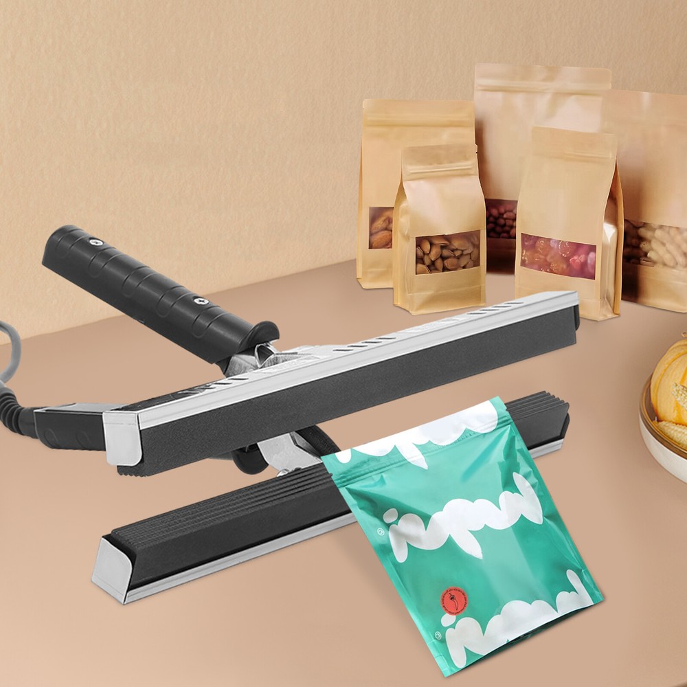12" Portable Hand Sealing Machine with Adjustable Temperature Control