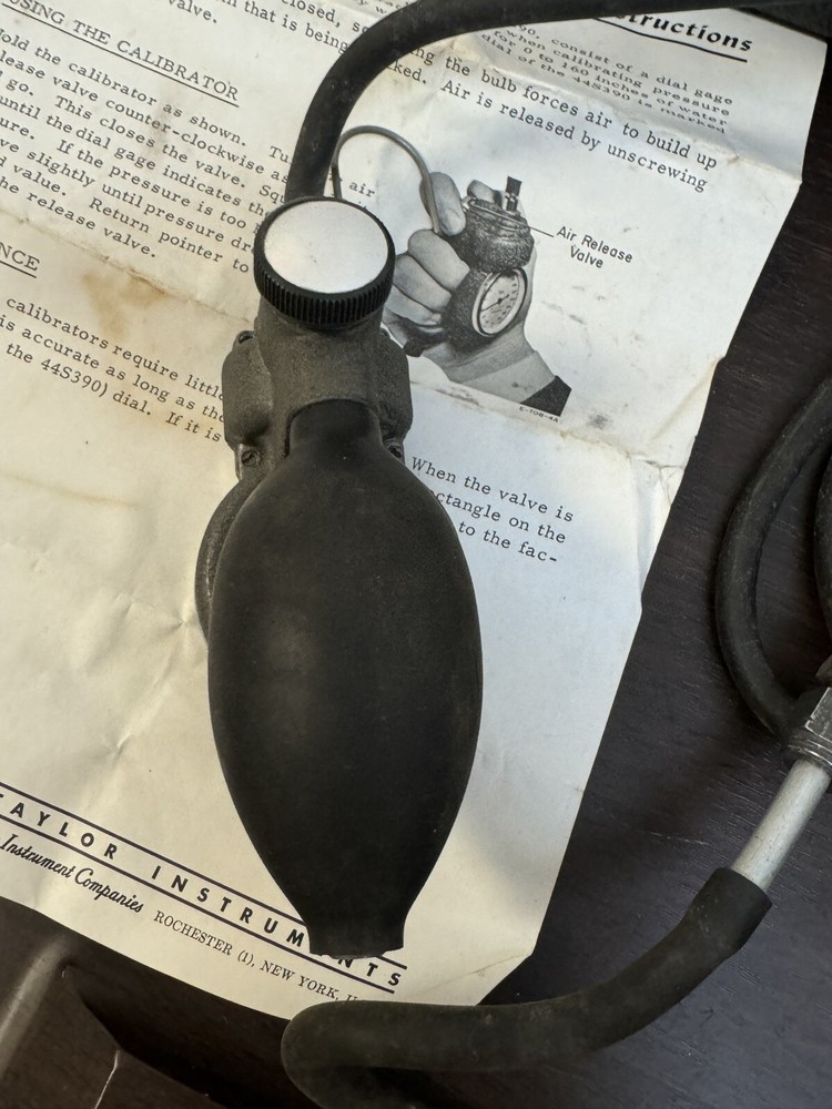 Taylor Flow Meter Calibrator 44S369