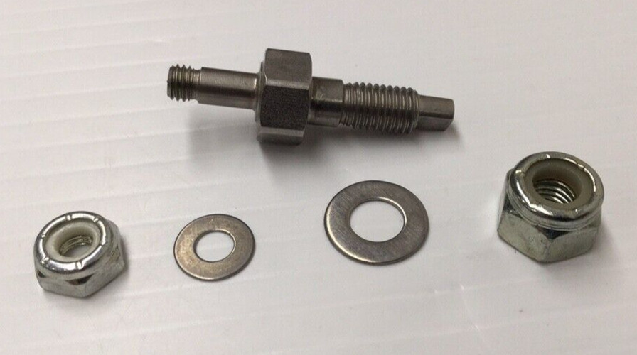 Bishop Wisecarver MJX1A Linear Guide Wheel Journal Assembly Eccentric Stainless