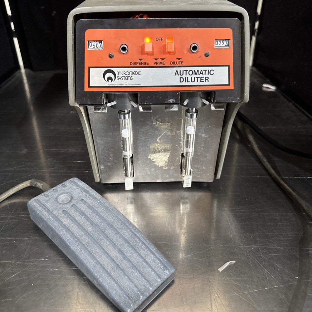 MICROMEDIC SYSTEMS AP AUTOMATIC Diluter   MODEL 30010