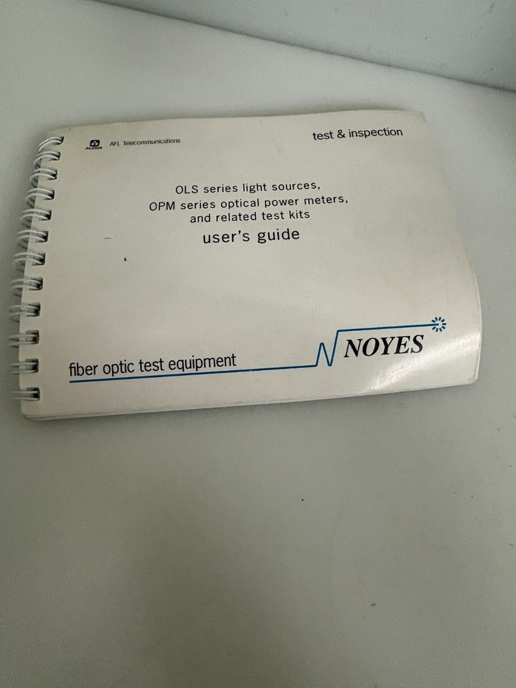 NOYES OPTICAL POWER METER OPM4