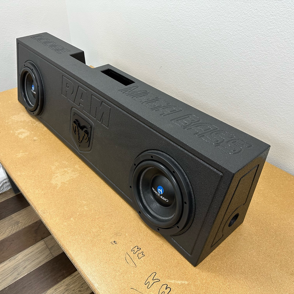 2002-2021 Dodge Ram Single Cab Sub Box 2x12” Ported Subwoofer Enclosure