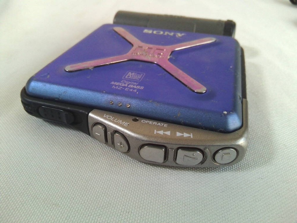 Used Sony MZ-E44 MD Walkman MiniDisc Player Tested & Confirmed Working