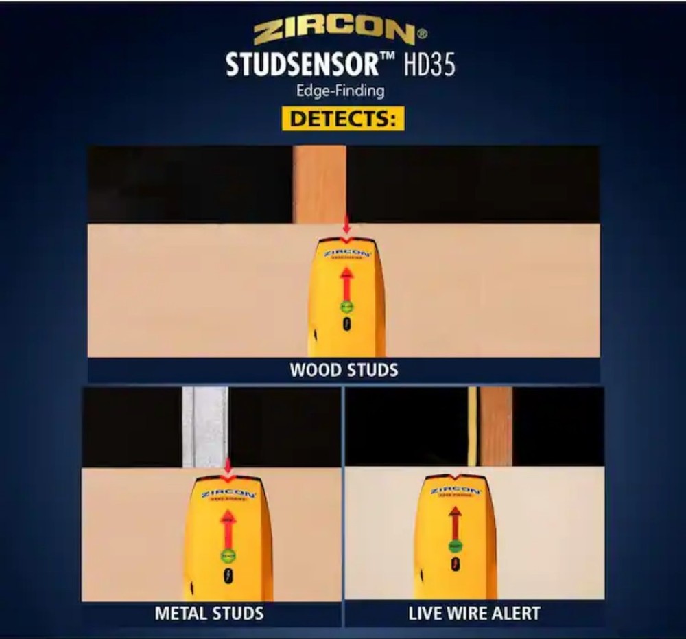 Zircon StudSensor HD35 Stud Sensor New In Package