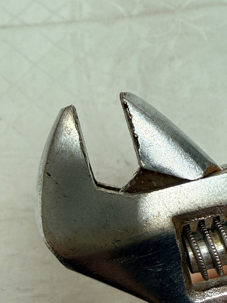 SAM Adjustable Spanner 6 Inch Basic 57 Vintage French Hand Tool - Used