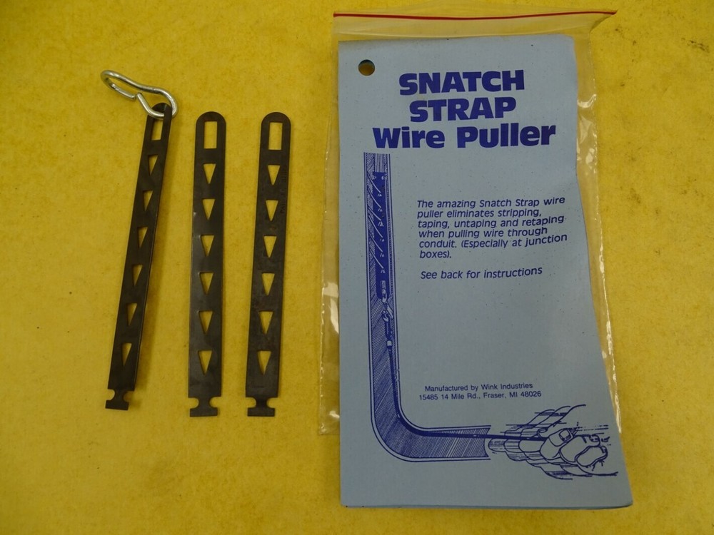 (26) Wink Industries Snatch Strap Wire Puller , 69455