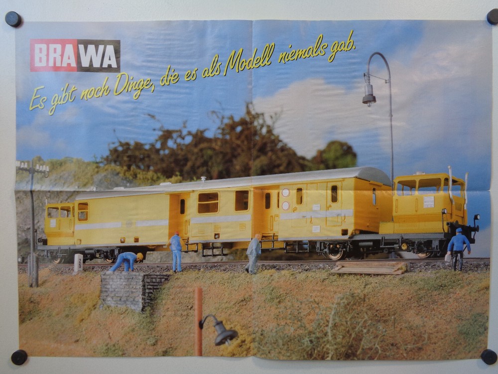 RARE VINTAGE BRAWA 1989 MODEL RAILWAY & TRAIN CATALOG