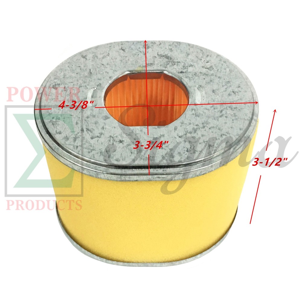 Air Filter Element For Northern Tools Ironton OHV Horizontal Engine 420cc 45752