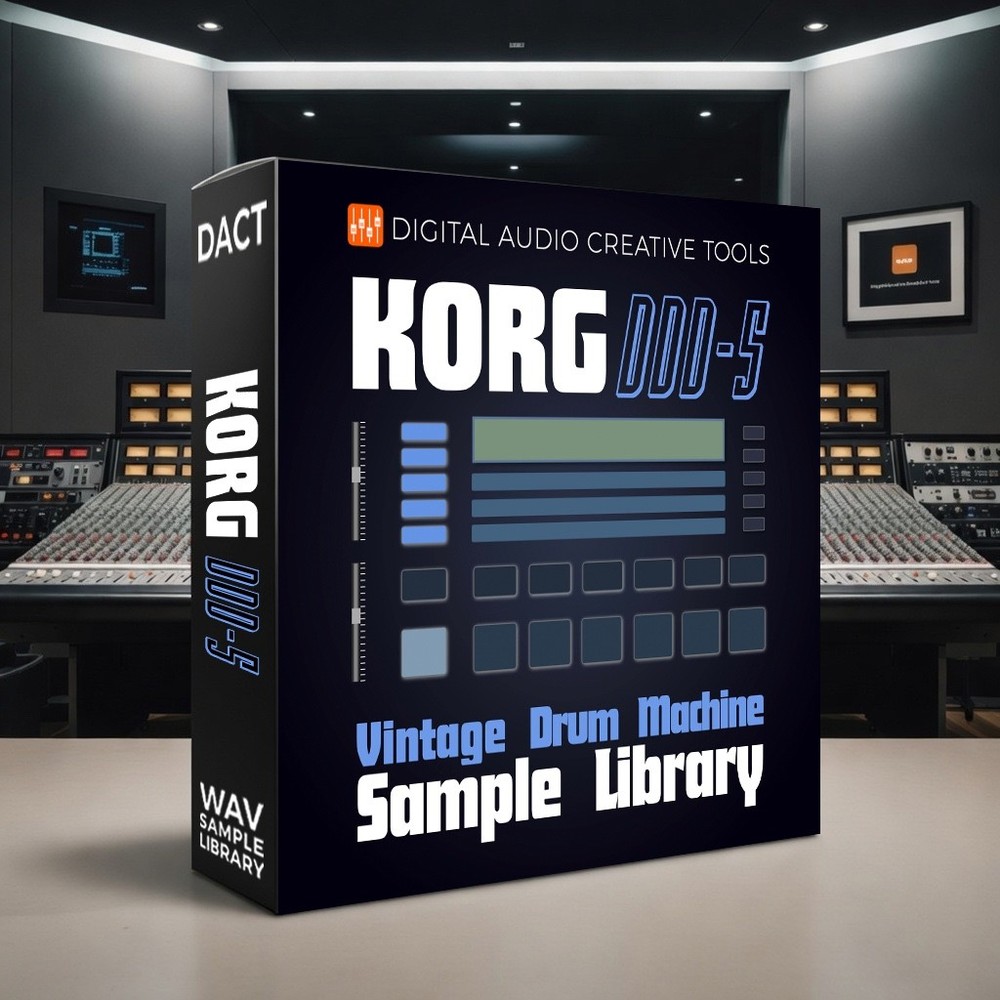 Korg DDD-5 Drum Machine Sample Library