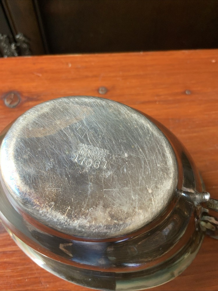 ANTIQUE SILVER PLATED JUG MANOR PLATE SHEFFIELD