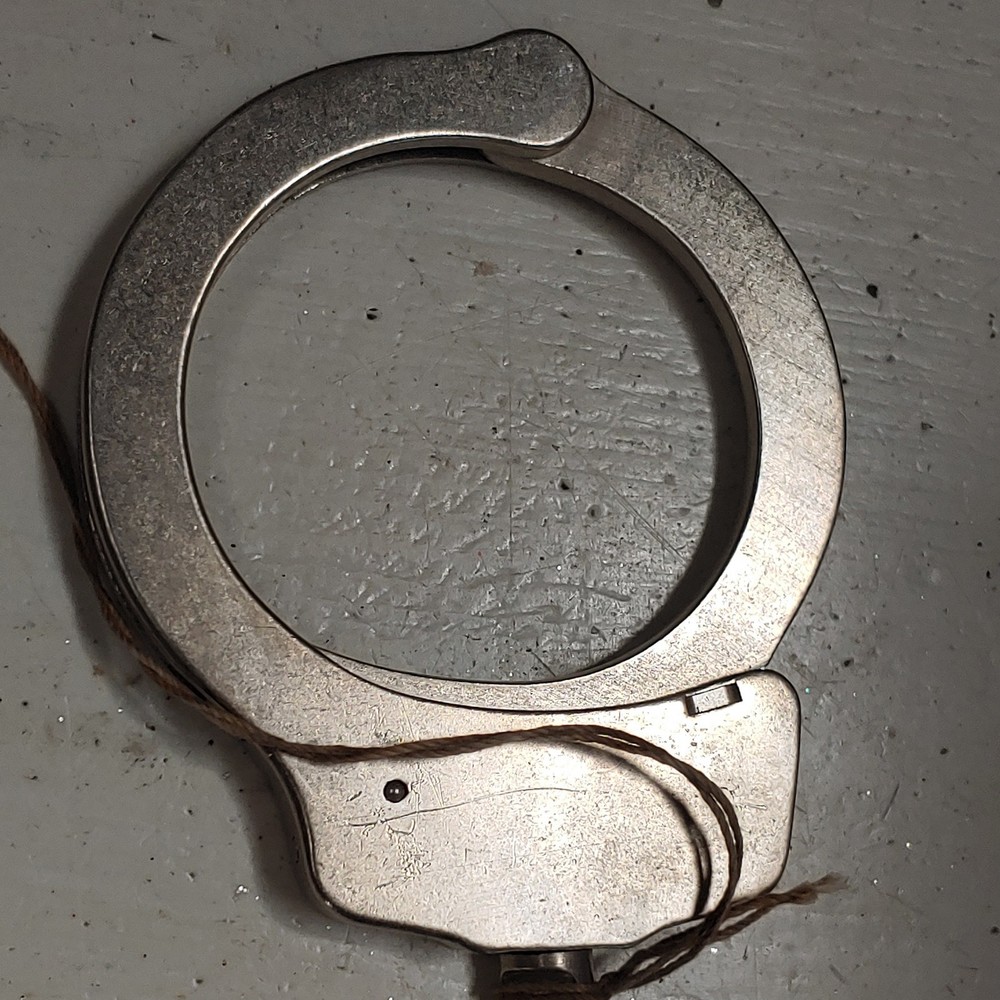 Two Smith & Wesson Handcuffs Cuff Vintage with key(s)