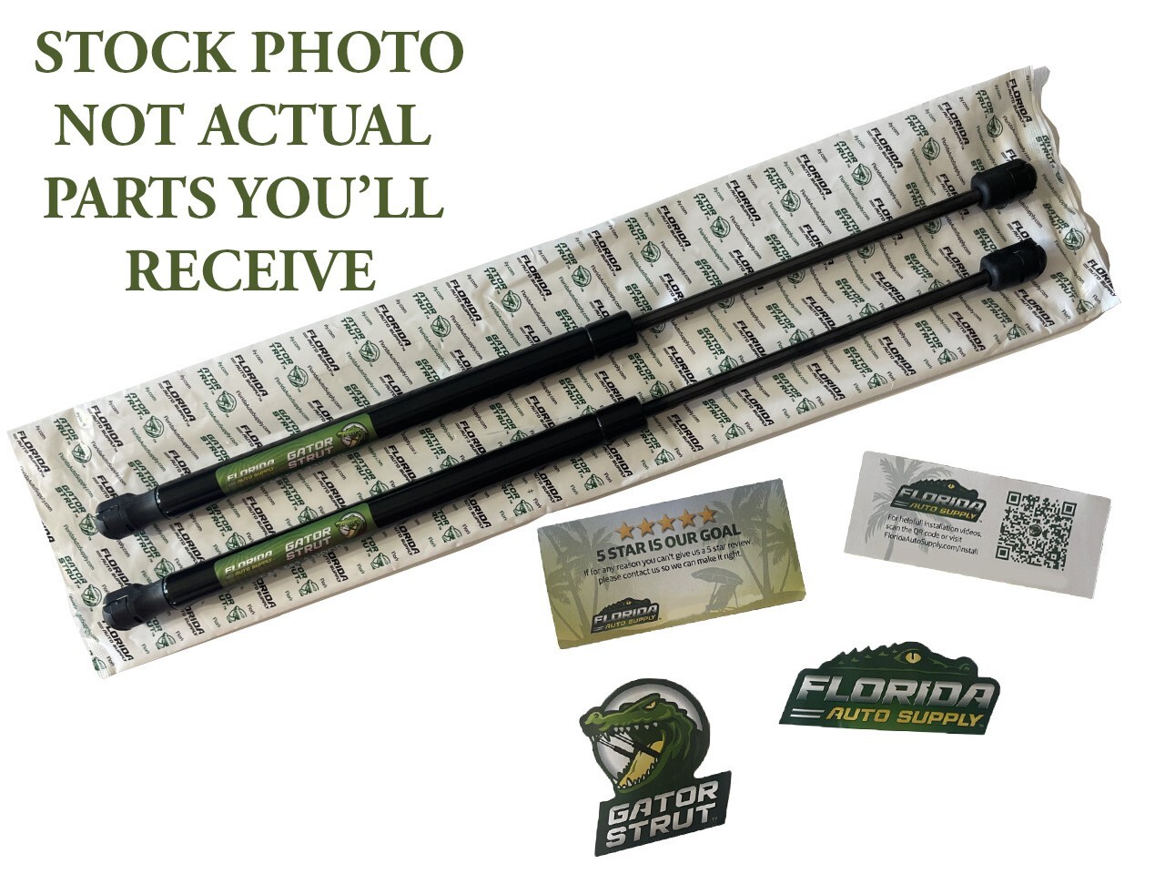 Two Trunk Lift Supports FAS-678 For Lexus Sedans: 2006-2015 IS250, IS350, IS F