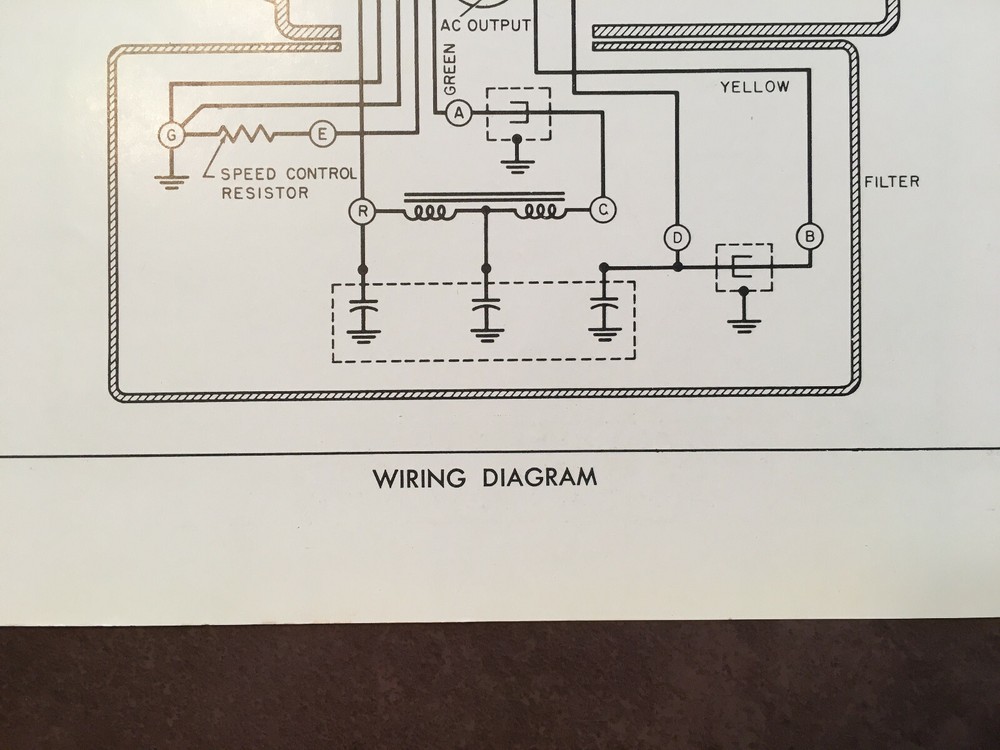 Bendix 12128-1/3 Inverter Data Sheet with Wiring Diagram.