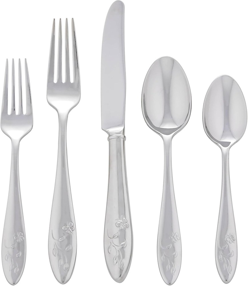Butterfly Meadow 2pc Serving Set White 0.84 LB