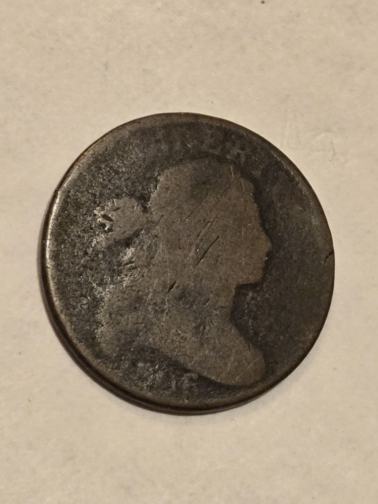 1806 Draped Bust Large Cent 1c Better Grade Damaged