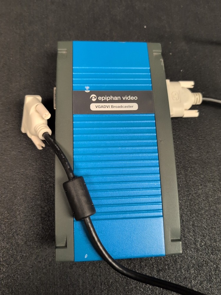 Epiphan | VGADVI Broadcaster | VGA, DVI, HDMI Video Encoder + 3 SVideo Cables