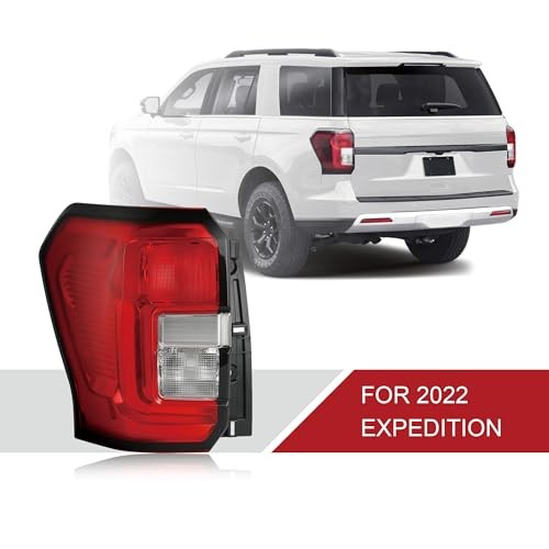Red Halogen Tail Lights Assembly Expedition 2022-2025 Left Driver Side
