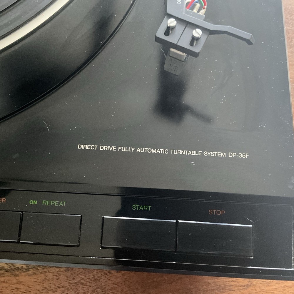 DENON DP-35F Fully Automatic Direct Drive Turntable Tested Works Great