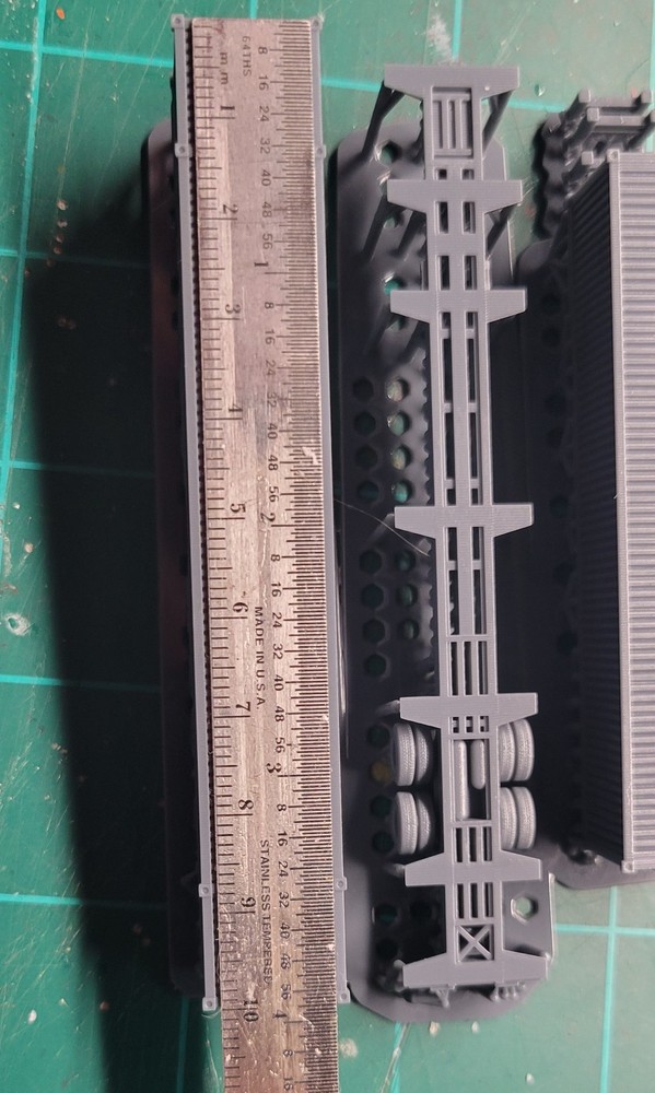 N Scale 3D Resin Printed Intermodal Sample Pack in HIGH DEFINITION on Supports