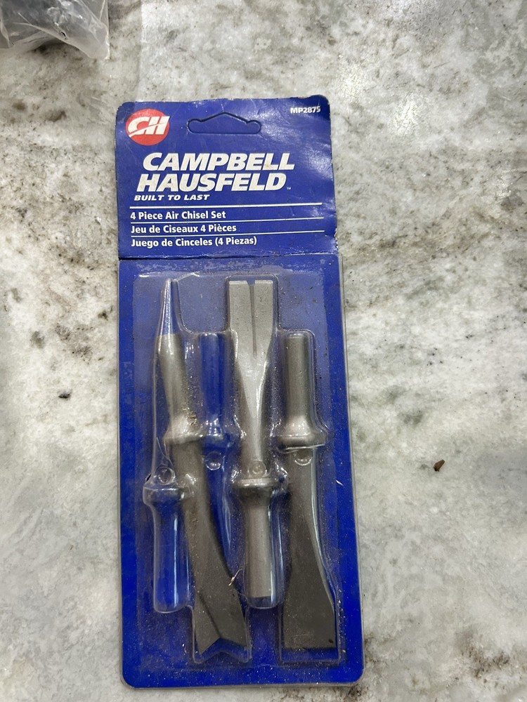 CAMPBELL HAUSFELD MP2875 3 PIECE Compressor Chisel Set