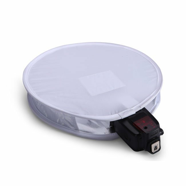 30CM Multifunctional Grey Card Diffuser Softbox 31cm For Flash White Balance