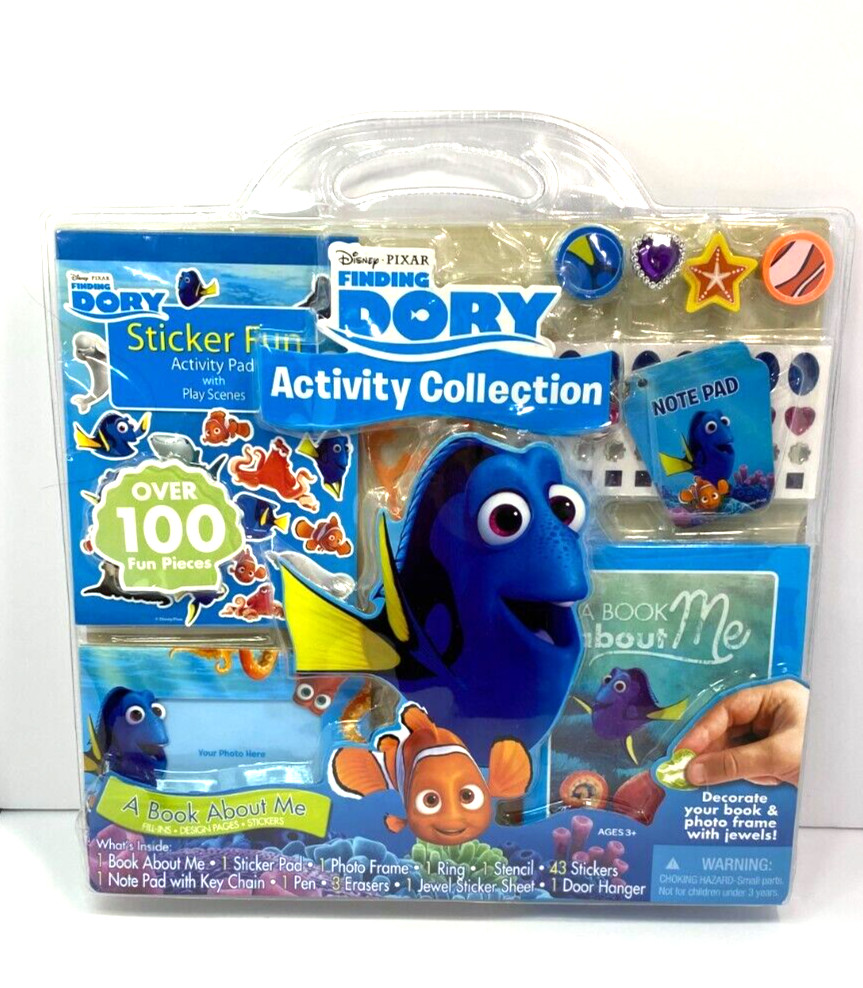 2016 Disney Pixar Finding Dory Activity Collection Activity 100 Piece Super Pack