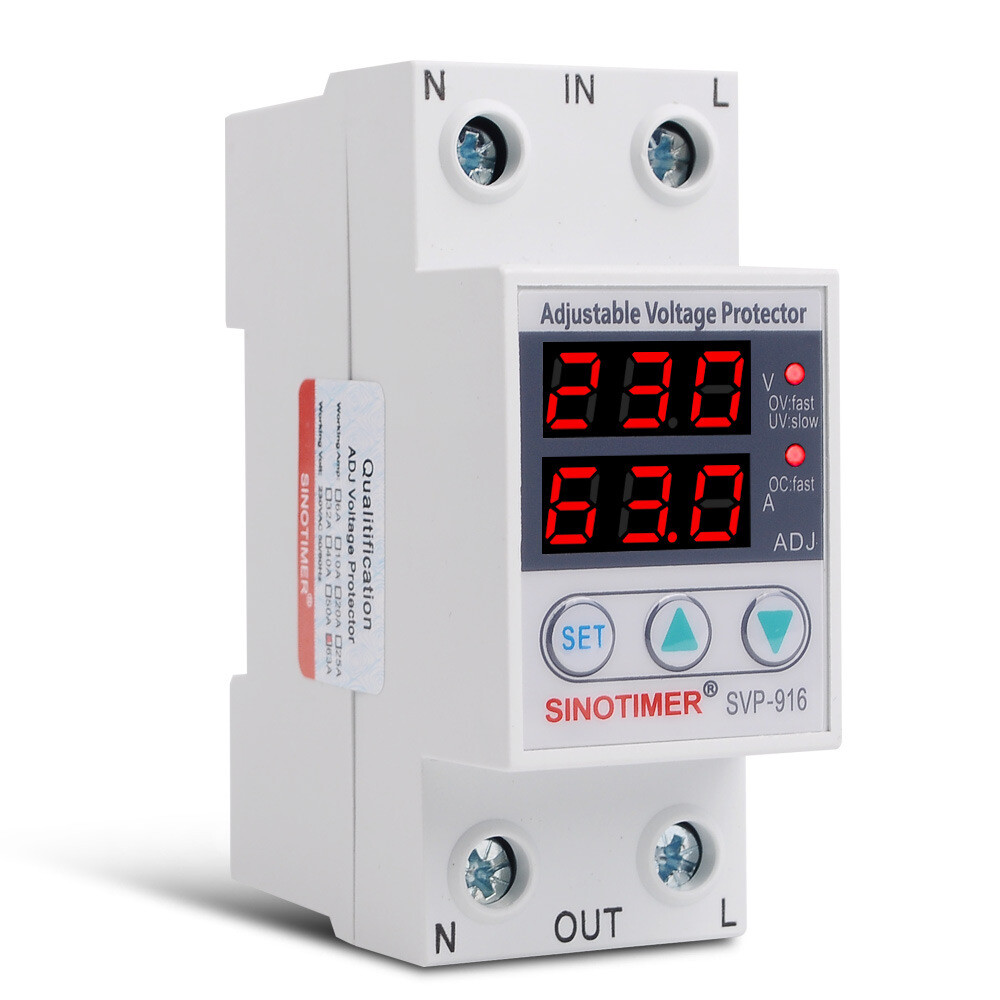 Multifunctional Adjustable Voltage Limit Current Protector Self-resetting Q1E3