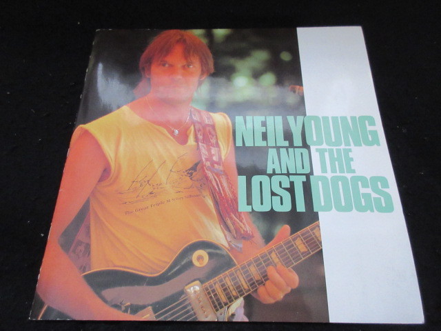 Neil Young 1989 Japan Tour Book Concert Program CSNY Buffalo Springfield Lost Do