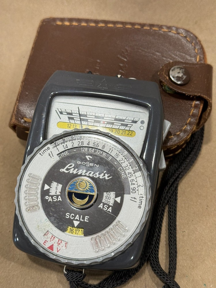 Gossen Lunasix Vintage Light-meter Tested & Working