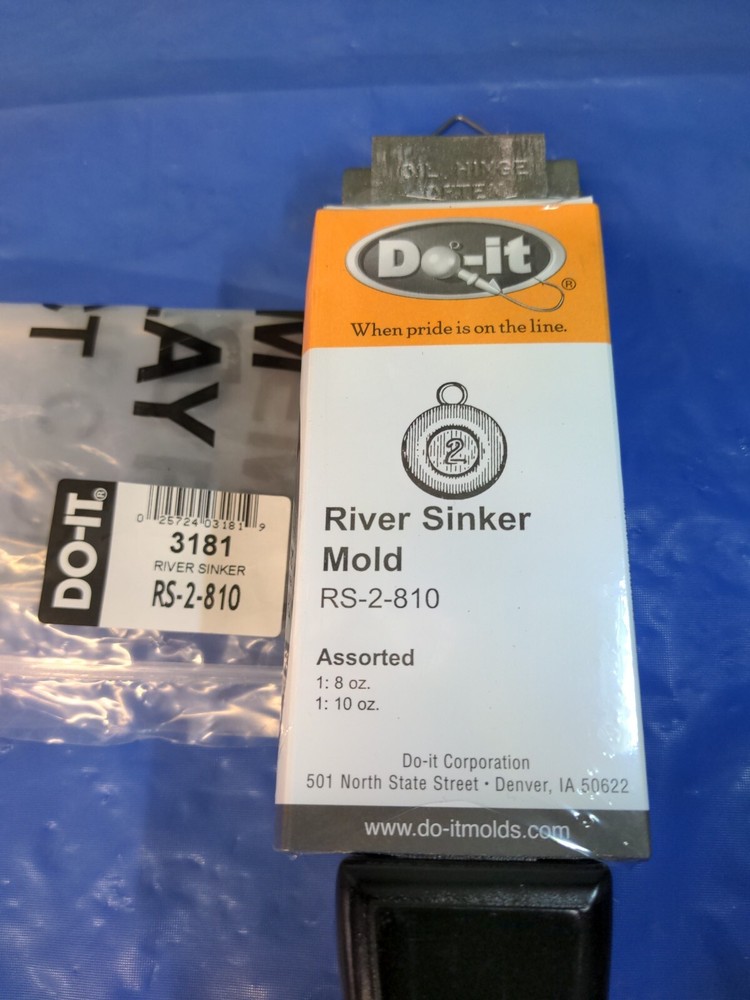3181-RIVER SINKER MOLD RS-2-810