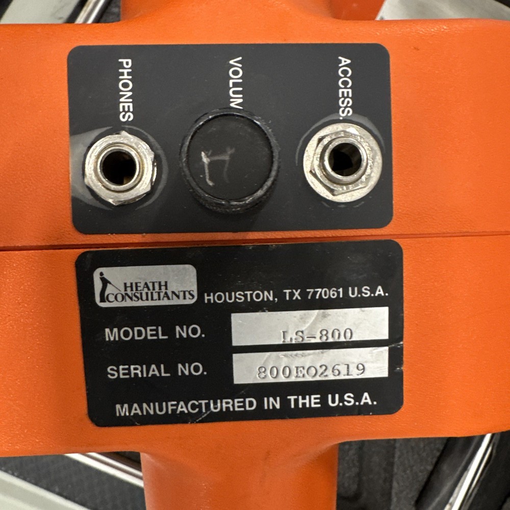 HeathTech LS-800 Cable Line Pipe Locating System .AS IS