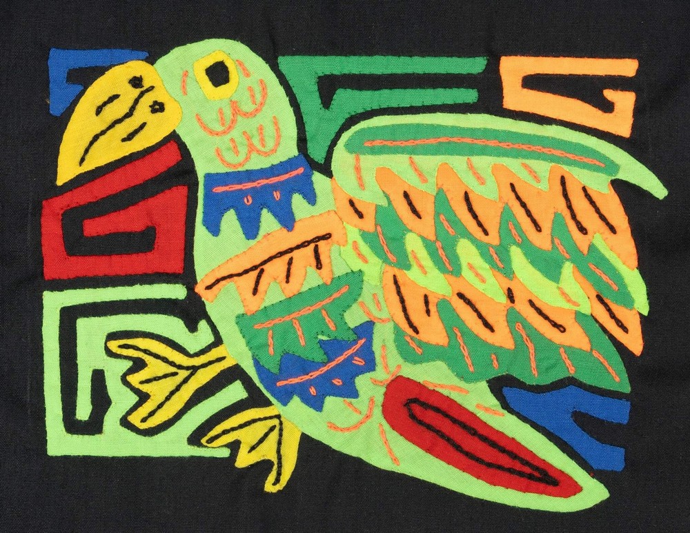 Multicolor Orange And Green Molita