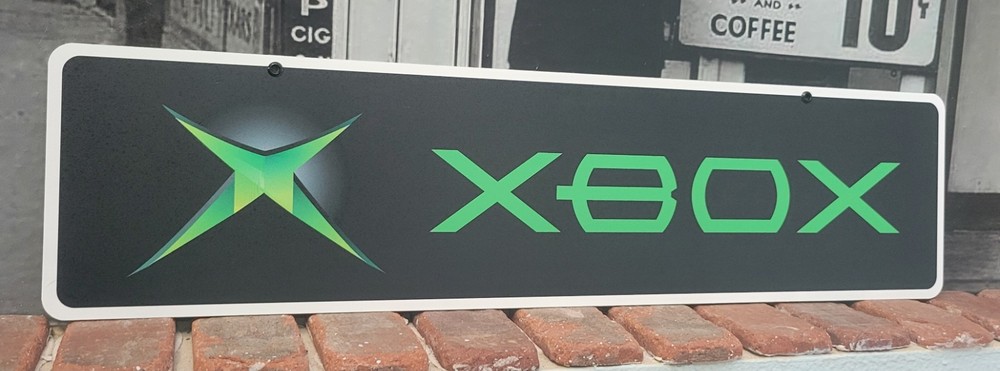 Xboxone Aluminum sign  6" x 24"
