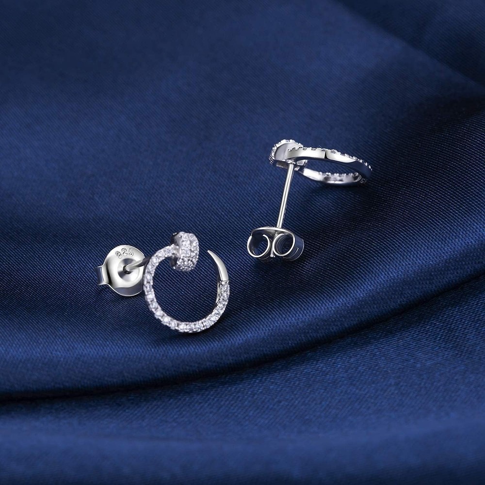 12PCS Hypoallergenic 925 Silver Earring Backs - Secure Gold Plated Replacement