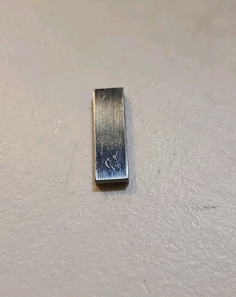 .147 Rectangular Steel Gage Block. WEBBER