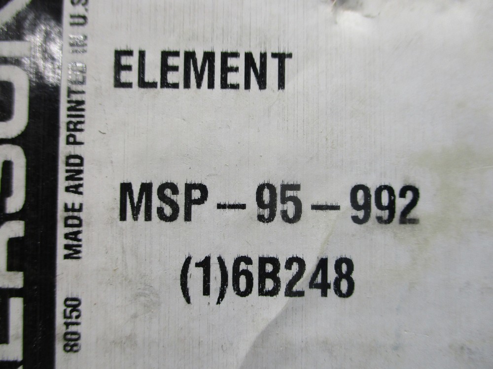 WILKERON MSP-95-992 FILTER ELEMENT NSNP