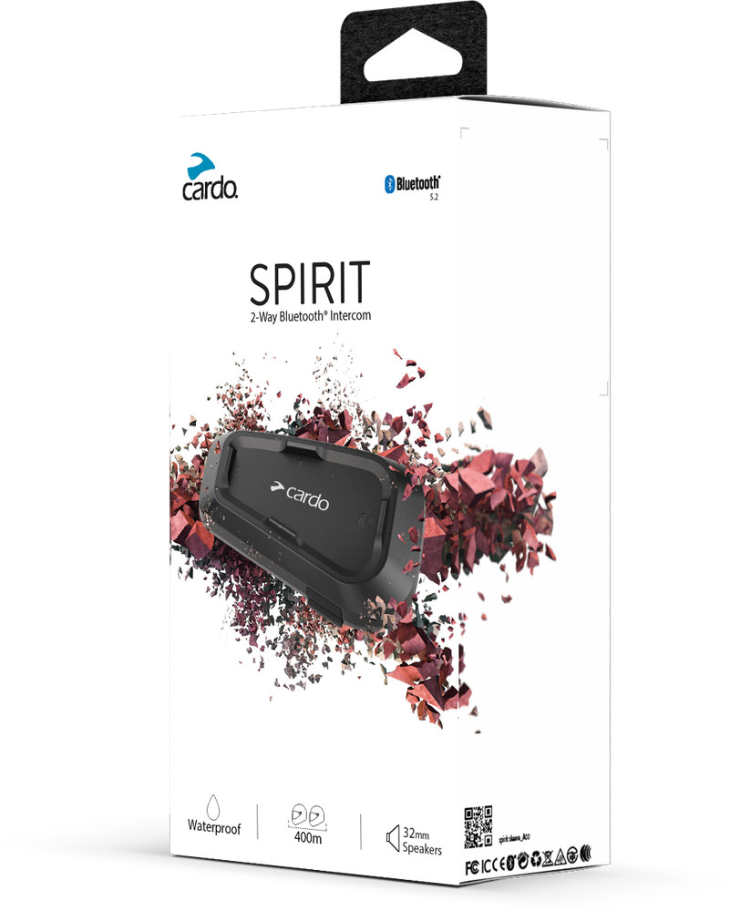 Cardo Systems - Sprt0001 - Spirit Bluetooth Headset Single