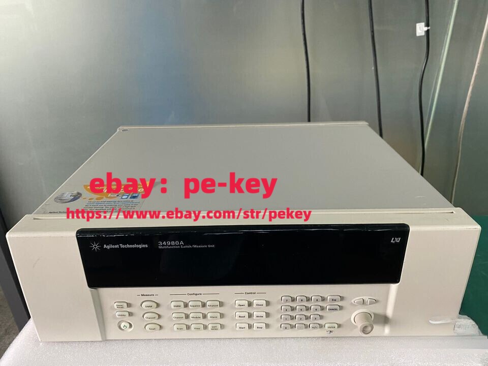 keysight/HP/ Agilent 34980A Multifunction Switch/Measure Unit#pe