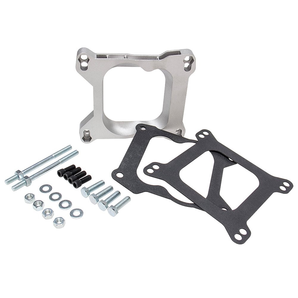 Square Bore to Spread Bore Manifold Aluminum Carburetor Adapter Plate